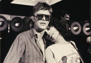 Bolan and Bowie together for what became Marc's last ever TV appearance before his untimely death in September 1977. Look closely and you'll notice that is was also before any work on Bowie's teeth too