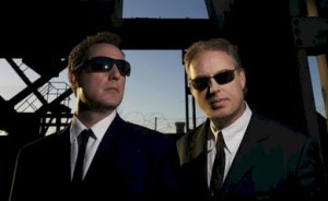 The OMD boys in their audition for the 'Men In Black' movie