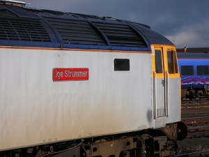 A train named after Joe Strummer - how cool is that?