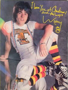 Woody was sure he had requested a mirrored ceiling, but decided he'd have to put up with a mirrored floor instead