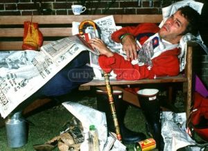 Ian was never happy when he was in the papers, unless of course he was sleeping