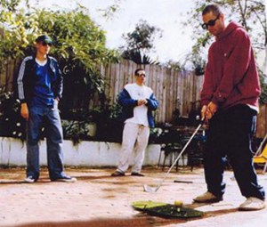 Surprisingly the Beasties play the game for men with small balls