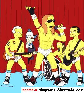 Springfieldfornication doesn't really work does it? RHCP on the Simpsons