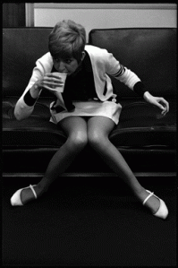 Cilla has to duck to avoid the glass ceiling at the BBC