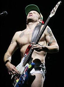 Flea was so desperate to play with the Faces that he sold his clothes to raise the money to join Rod, Ronnie, Ian and Kenney