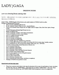 Lady GaGa's Cheesy Rider