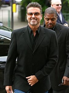 George gets ready to 'Whip It Out Before He Go Go's' he's such a 'Bad Boy' especially if you believe those 'Careless Whispers'