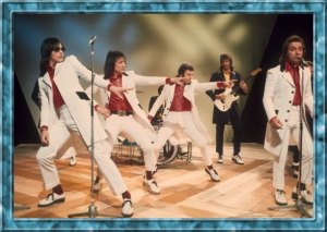 In spite of his innocent look the rest of the band could tell by the smell who had just farted!