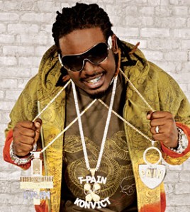 T-Pain nearly strangled himself trying to complete the Bling version of Cat's Cradle