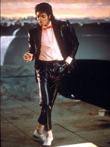 A still from the Billie Jean video