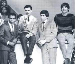 Johnny Nash, Don Webster, Billie Joe Royal and Terry Knight on the Upbeat TV show