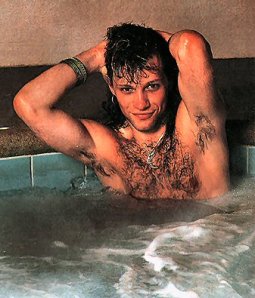 Jon's hair transplant was a moderate success, he had wanted more on his head really. Oh nad please, no searches for naked Jon BonJovi as a result of this picture ok?
