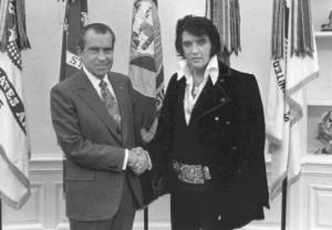 elvis presley & richard nixon