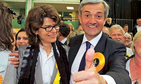 Vicky Pryce and Chris Huhne in 2010